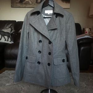 Calvin Klein Peacoat - Gray Size 2